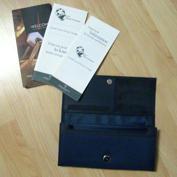 Holland America Cruise Line Blue Ticket Wallet - Picture 4 of 10